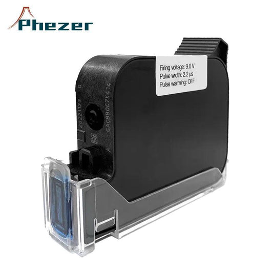 Handheld Inkjet Printer Replacement Cartridges - Phezer A Level Ink Quick Dry 12.7mm Original Part - 1pc Pack - Handheld-Printer.com