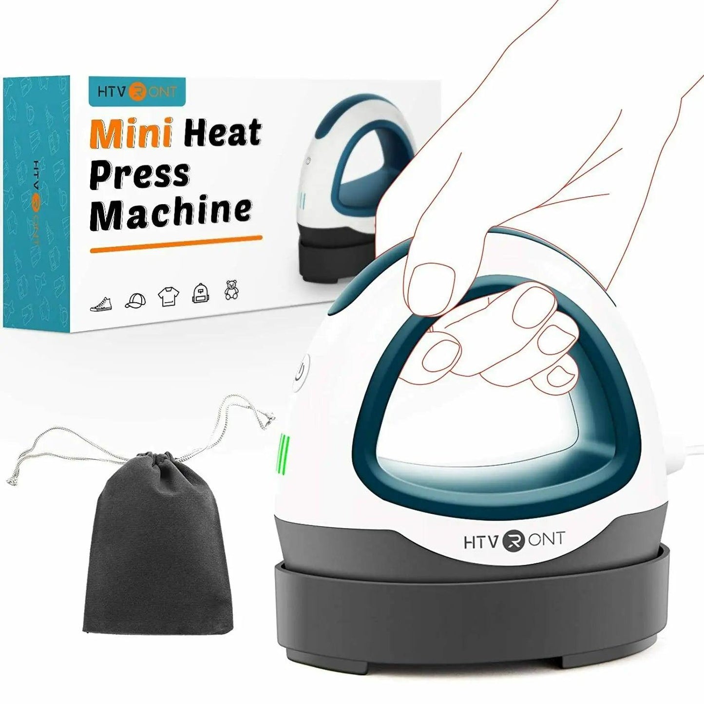 Craft Master Mini Heat Press Marvel - Handheld-Printer.com