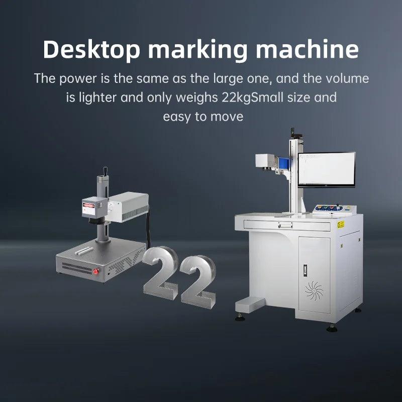 DAJA Ultraviolet Laser Marking Machine Industrial CNC Laser Engraver for All Materials Print on Glass, Silicone, Metal, Wood, Plastic, Leather and more - Handheld-Printer.com