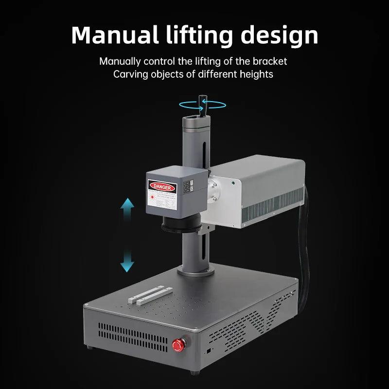DAJA Ultraviolet Laser Marking Machine Industrial CNC Laser Engraver for All Materials Print on Glass, Silicone, Metal, Wood, Plastic, Leather and more - Handheld-Printer.com