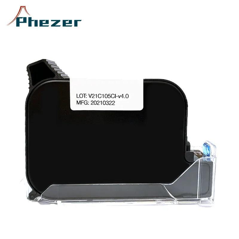 Handheld Inkjet Printer Replacement Cartridges - Phezer A Level Ink Quick Dry 12.7mm Original Part - 1pc Pack - Handheld-Printer.com