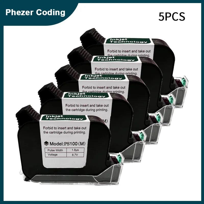 Handheld Inkjet Printer Replacement Cartridges - Phezer A Level Ink Quick Dry 12.7mm Original Part - Handheld-Printer.com