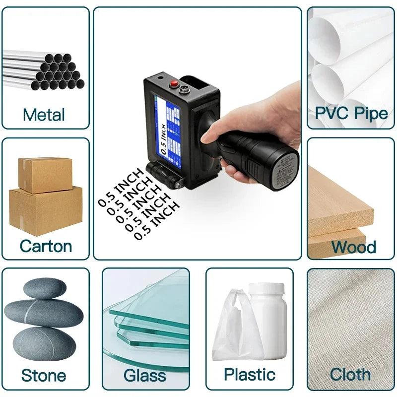 Quick Print Handheld Inkjet Label Printer By Phezer - Handheld-Printer.com